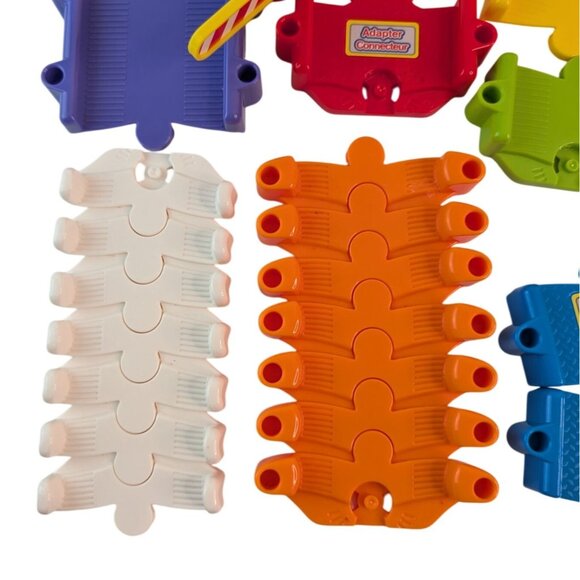 Vtech Go Go Smart Wheels Tut Tut Bolides Replacement Track Parts Lot of 44 - Picture 4 of 12